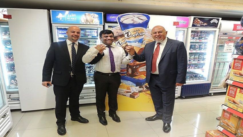 Al-Arz representatives at the SPAR Oman launch